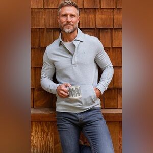 Criquet Light Gray Men's Sweatshirt